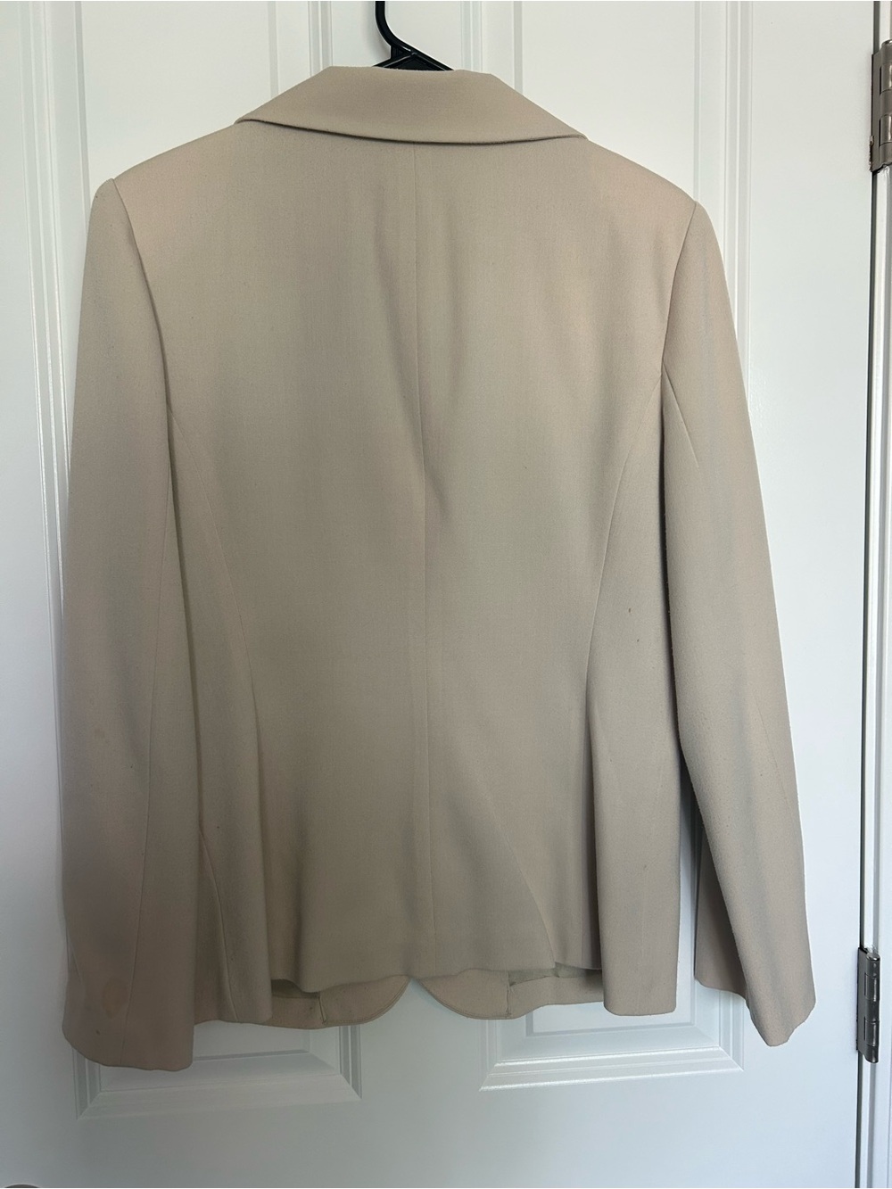CAbi Women's Single-Button Beige Blazer - Picture 2 of 4